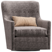 Hooker Furniture Living Room Hess Swivel Chair