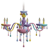 074175-6 Astrid Multicolour chandelier