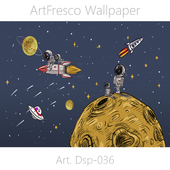 ArtFresco Wallpaper - Дизайнерские бесшовные фотообои Art. Dsp-036 OM