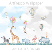 ArtFresco Wallpaper - Дизайнерские бесшовные фотообои Art. Da-147, Da-148 OM