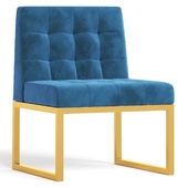 Leoria Wide Tufted Side Chair