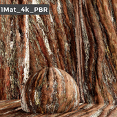 set bark PBR materials 005 arc