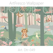 ArtFresco Wallpaper - Дизайнерские бесшовные фотообои Art. Dtr-049 OM