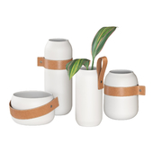 Modern Set of Vases Philip Handcrafted by Greenapple