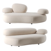 Pebble Rubble sofa by Moroso set 3