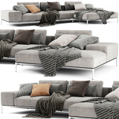 Horm Dizzy Chaise Longue Sofa