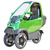 Urban Electric Tricycle Velomobile