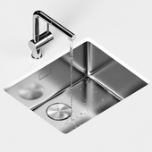 Mythos Myx sink (with faucet and water )