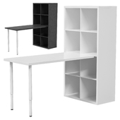 Ikea - Kallax Kallax / Lagkapten Desk