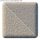 Seamless texrures : Exposed aggregate004