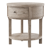 Toulouse 23" Round Nightstand