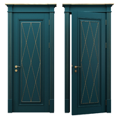 Rombo green door