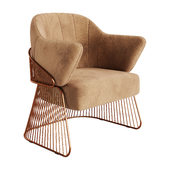 Jackie Armchair 01 by Rossato