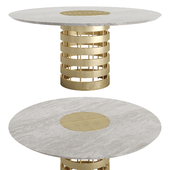 Conrad Dining Round Table by Rossato