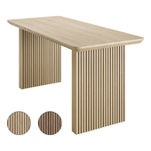 63 Rectangle Dining Table by Homary