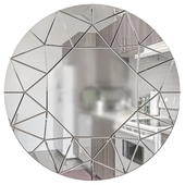Зеркало настенное Circular Geometric Mosaic Mirror Dimond Home