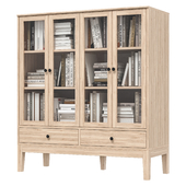 IKEA - IDANAS a cabinet with books