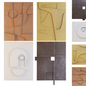 Wall decor relief from Atelier Plateau
