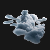 Cloud 1 Low Poly