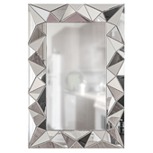 Настенное зеркало Square Silver Frameless