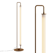 Linear Metal LED Floor Lamp