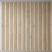 Decorative wooden wall 4
