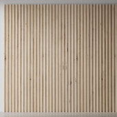 Decorative wooden wall 7