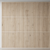 Decorative wooden wall 9