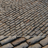 Rectangular paving slab material 07