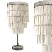 Skye Table Lamp - Aged Silver