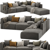 shangai modular sectional sofa by poliform