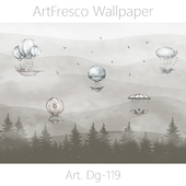ArtFresco Wallpaper - Дизайнерские бесшовные фотообои Art. Dg-119 OM