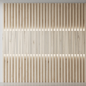 Decorative wooden wall 18