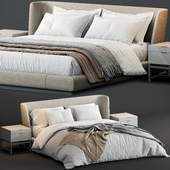 Minotti Reeves Bed