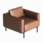 Jarrod leather armchair