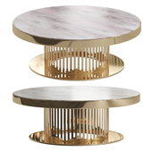 CHARISMA circle journal table by Giorgio Collection