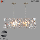 SL1170.103.12 Pendant chandelier ST-Luce Nickel/Transparent OM