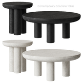 Contemporary Concrete coffee table West Elm