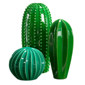 Vases in the form of cacti