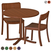 Hay Pastis Table and Chairs set 1