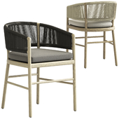 Globewest Corsica Rope Dining Armchair