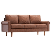 Ainsley Vegan Leather Sofa