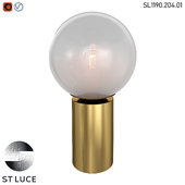 SL1190.204.01 Настольная лампа ST-Luce Золотистый/Прозрачно-белый ОМ