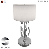 SL1353.104.01 Прикроватная лампа ST-Luce Хром/Белый ОМ