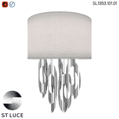 SL1353.101.01 Sconce ST-Luce Chrome/White OM