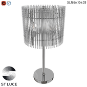 SL1656.104.03 Прикроватная лампа ST-Luce Никель/Прозрачный ОМ