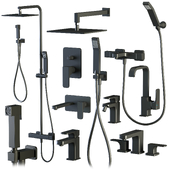 Cisal CUBIC shower and faucet set