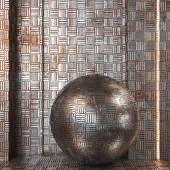 Metal Pattern Set 02 - Seamless Tileable PBR 4K