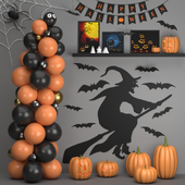 Halloween Decorations Set