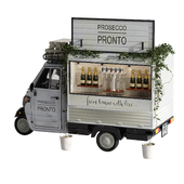 Foodtruck Champagne White